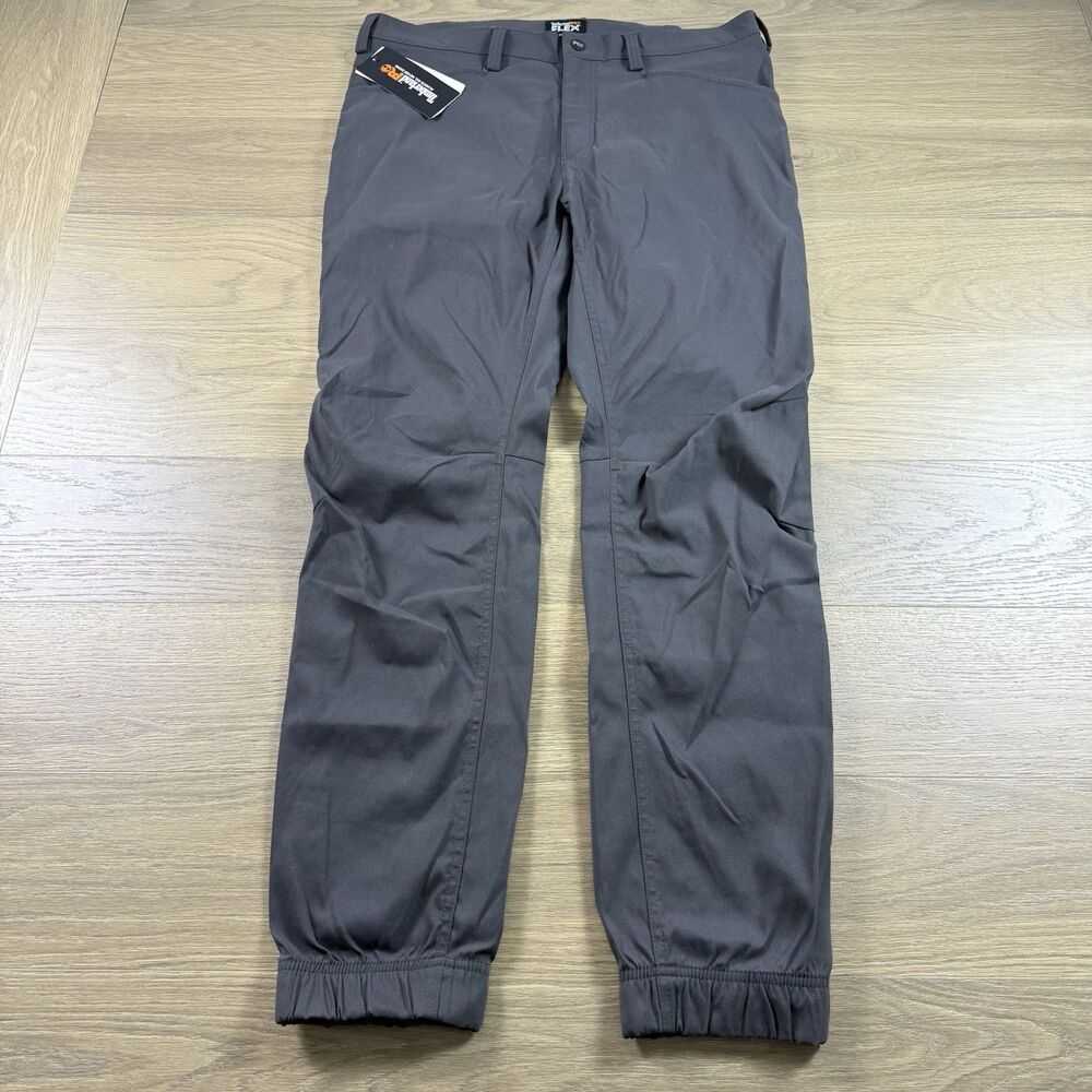 Timberland Jogger Pants Men 38x33 Pro Flex Modern Fit 50+ UV Wickwork Gray